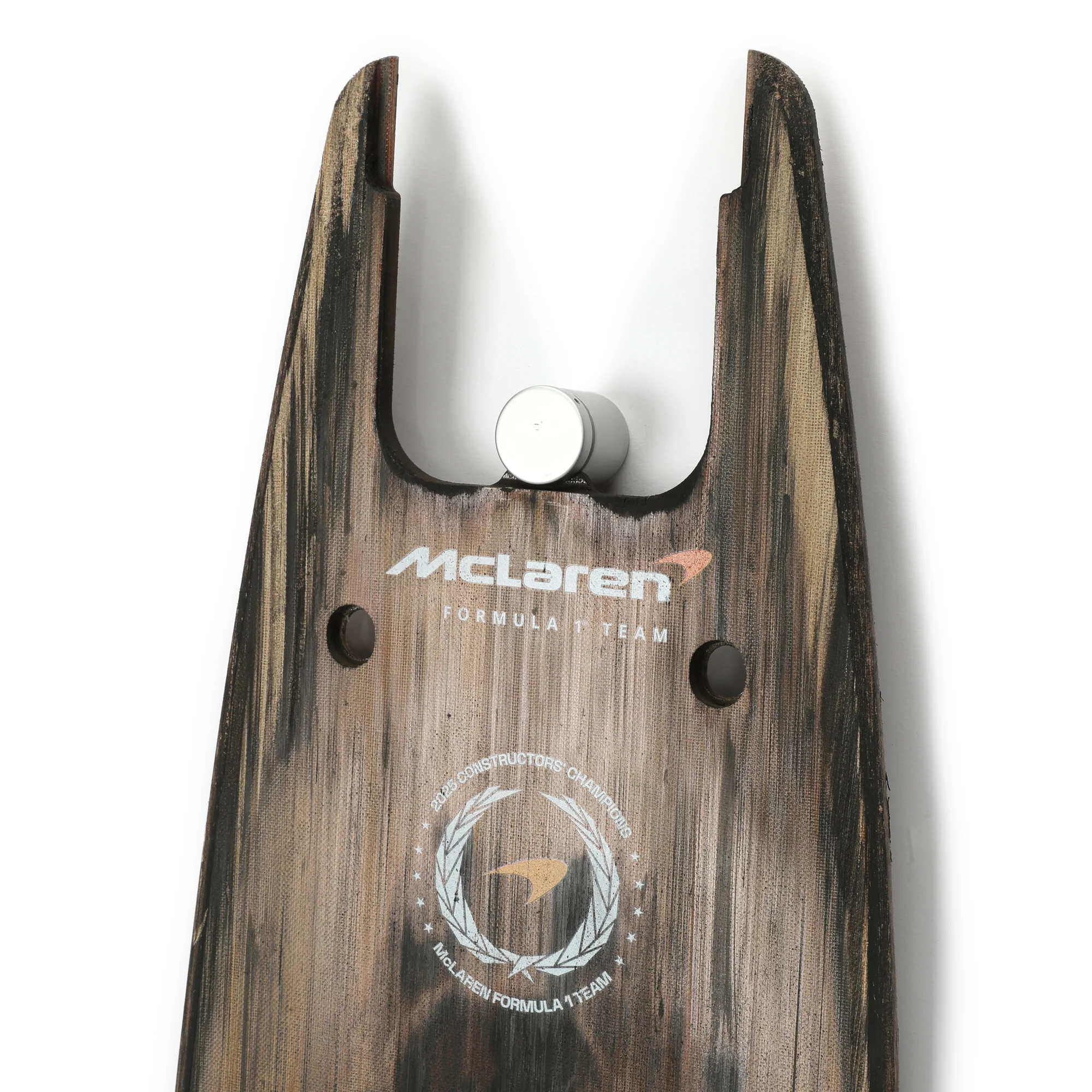 Oscar Piastri 2025 McLaren F1 Team Race Used Front Skid Plank Wall Art - Mexican GP - Image 2
