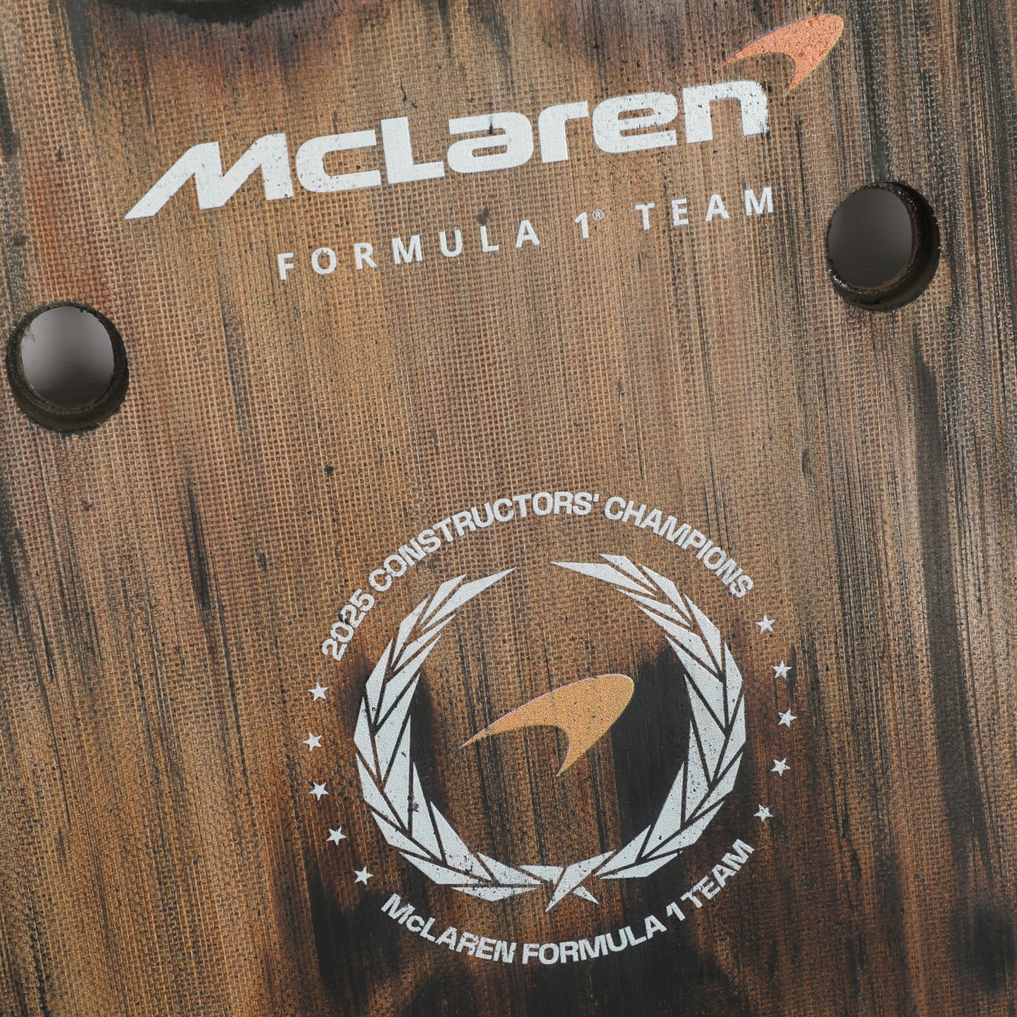 Oscar Piastri 2025 McLaren F1 Team Race Used Front Skid Plank Wall Art - Mexican GP - Image 5