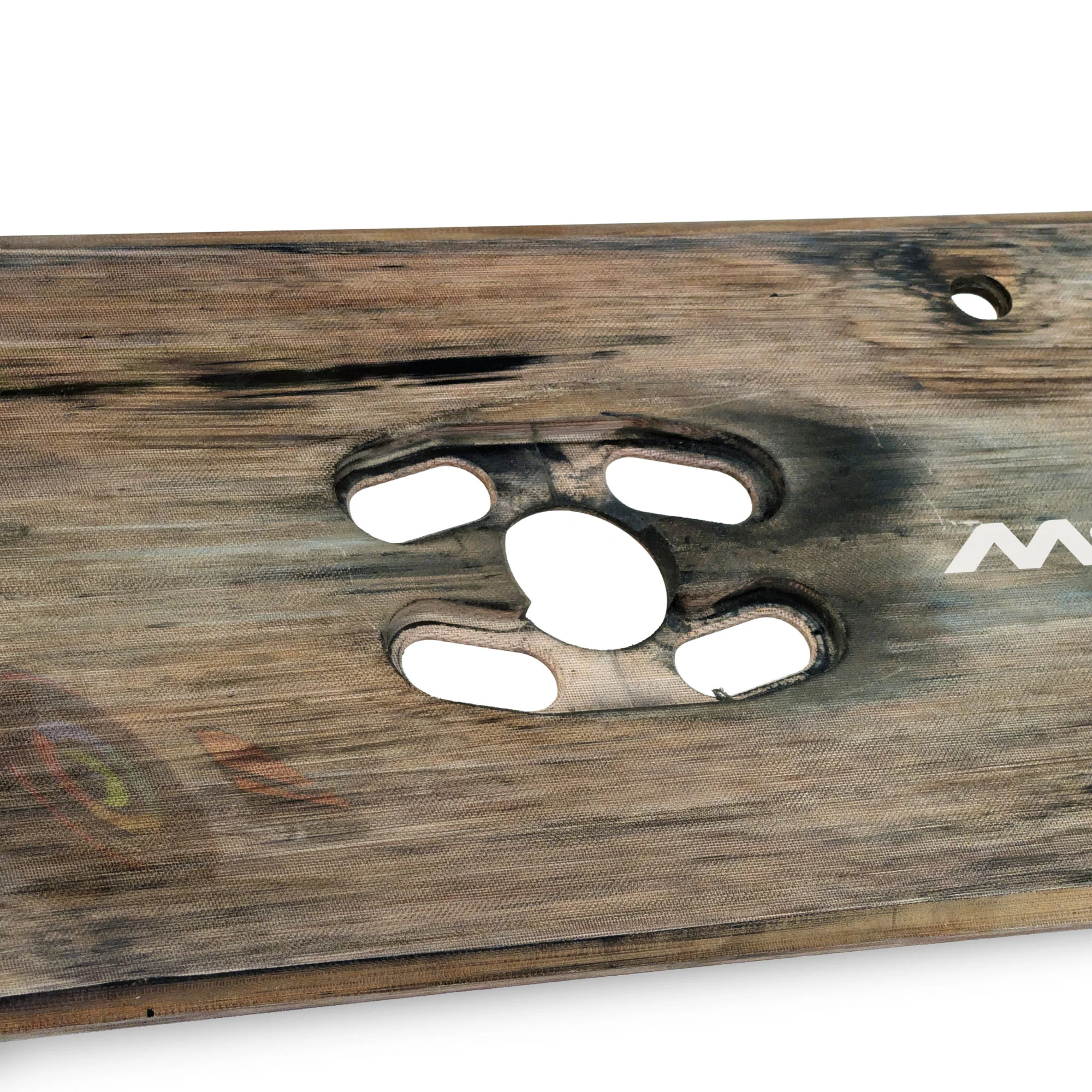 Oscar Piastri 2025 McLaren F1 Team Race Used Rear Skid Plank Wall Art - Japanese GP - Image 4