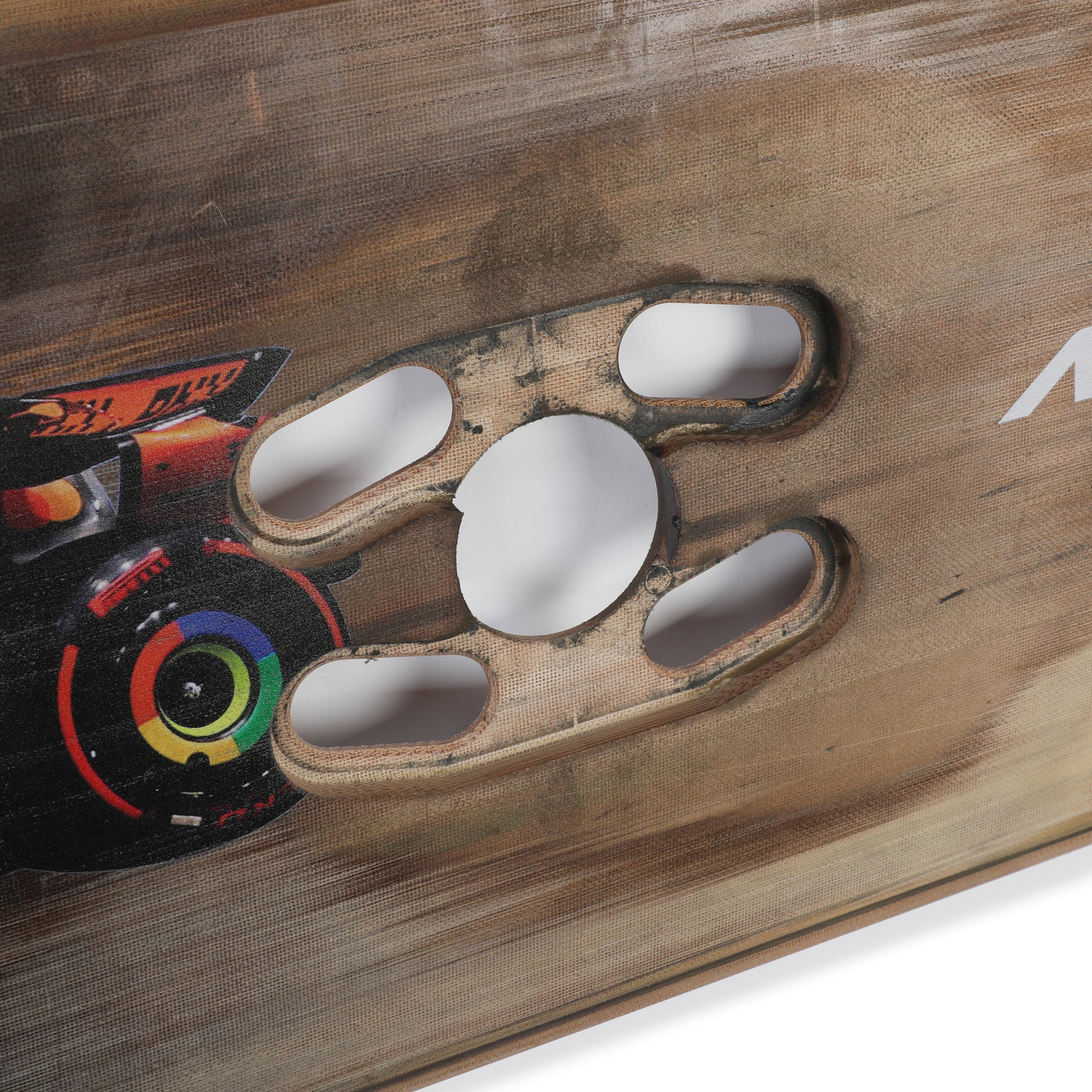 Oscar Piastri 2025 McLaren Race F1 Team Grand Prix Used Rear Skid Plank Wall Art - Saudi Arabian GP - Image 6