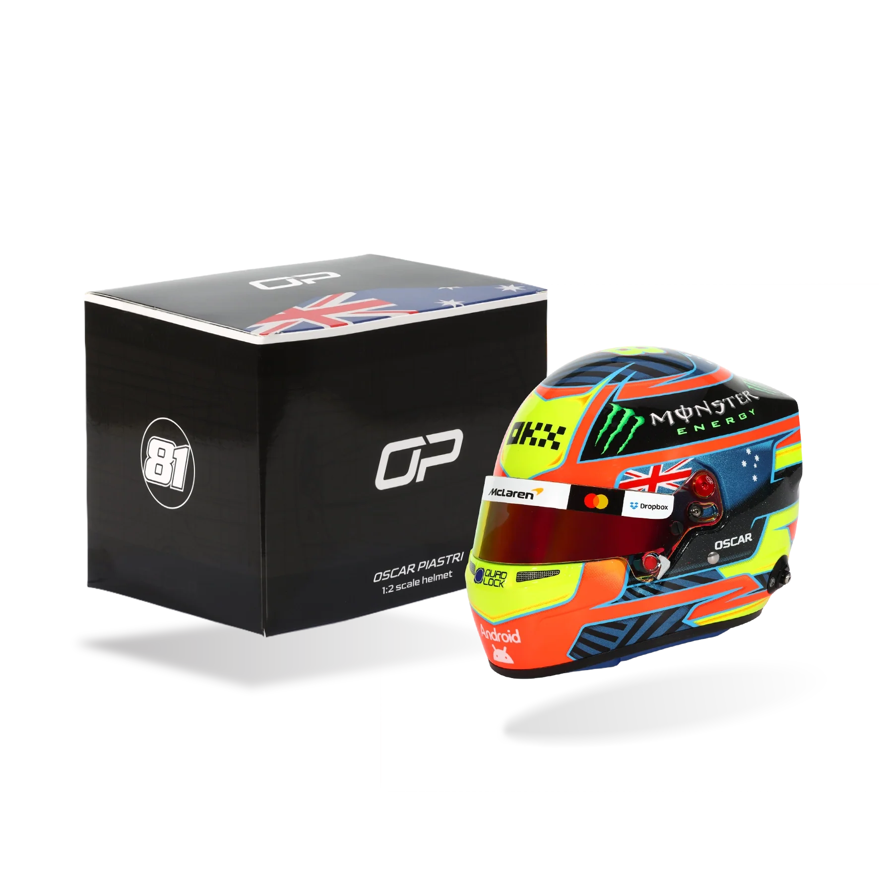 Oscar Piastri 2026 Season McLaren 1:2 Scale Helmet - Image 9