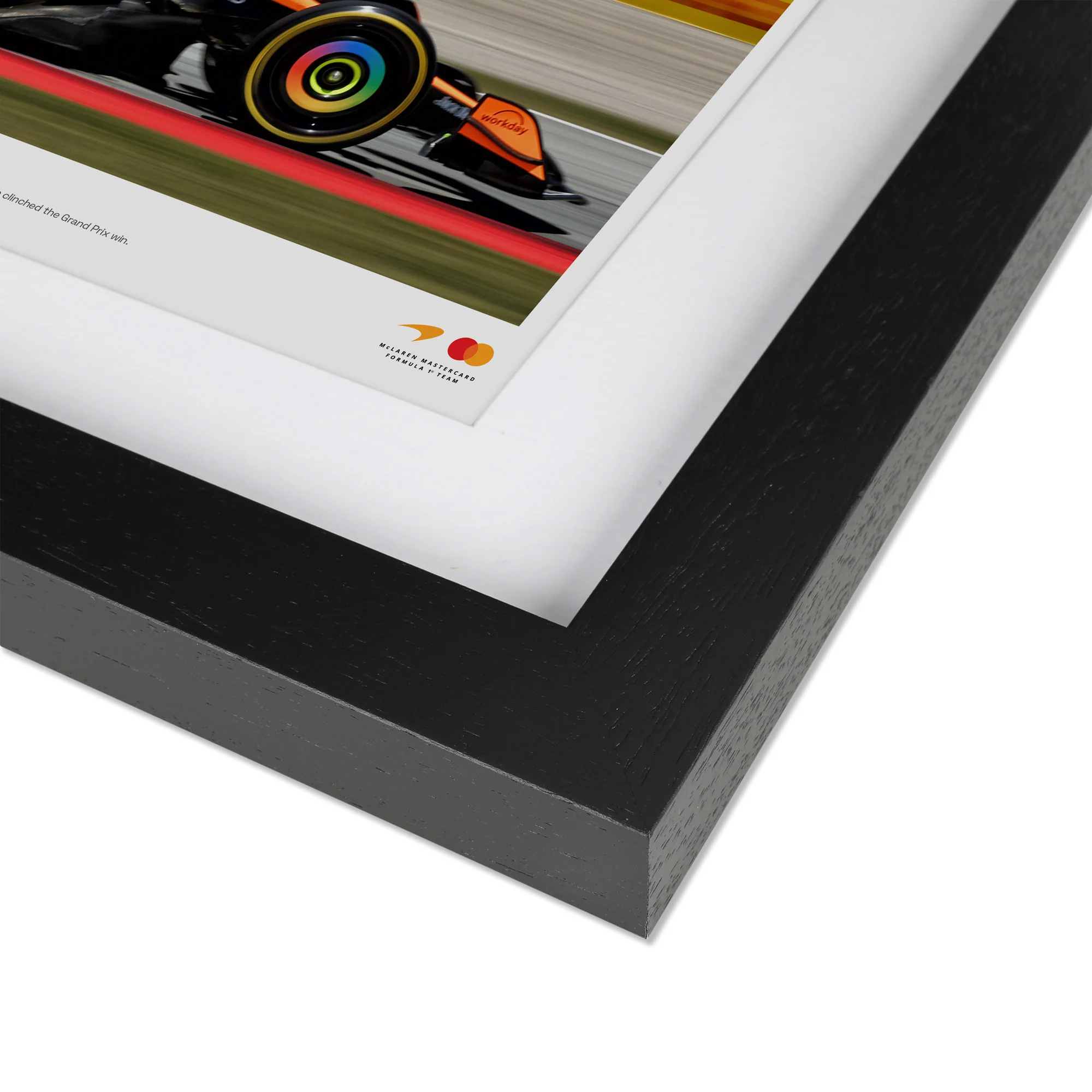 Oscar Piastri Signed 2025 McLaren F1 Team Photo - Spanish GP - Image 3