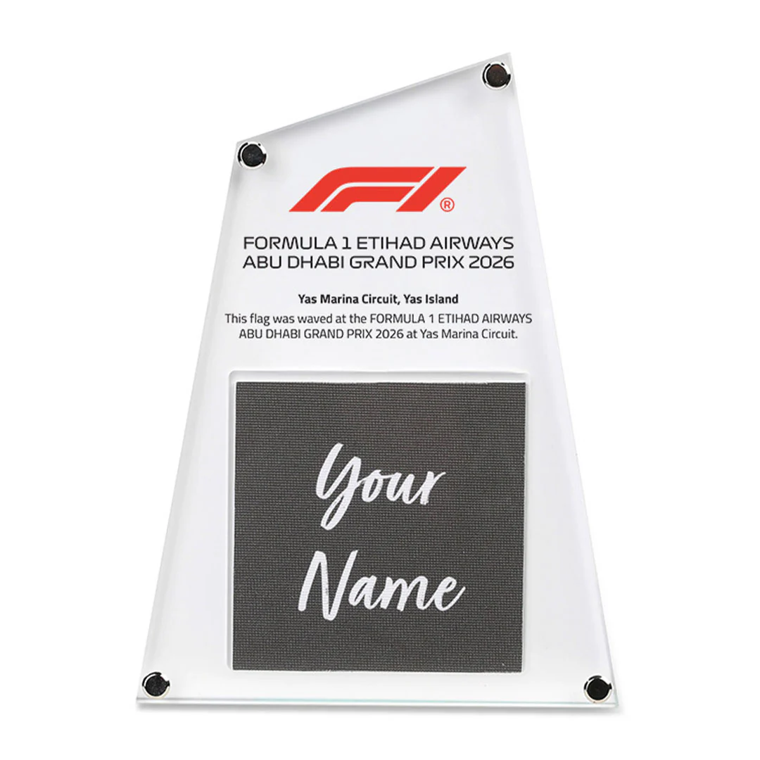 Abu Dhabi GP 2026 - Personalised F1® Flag