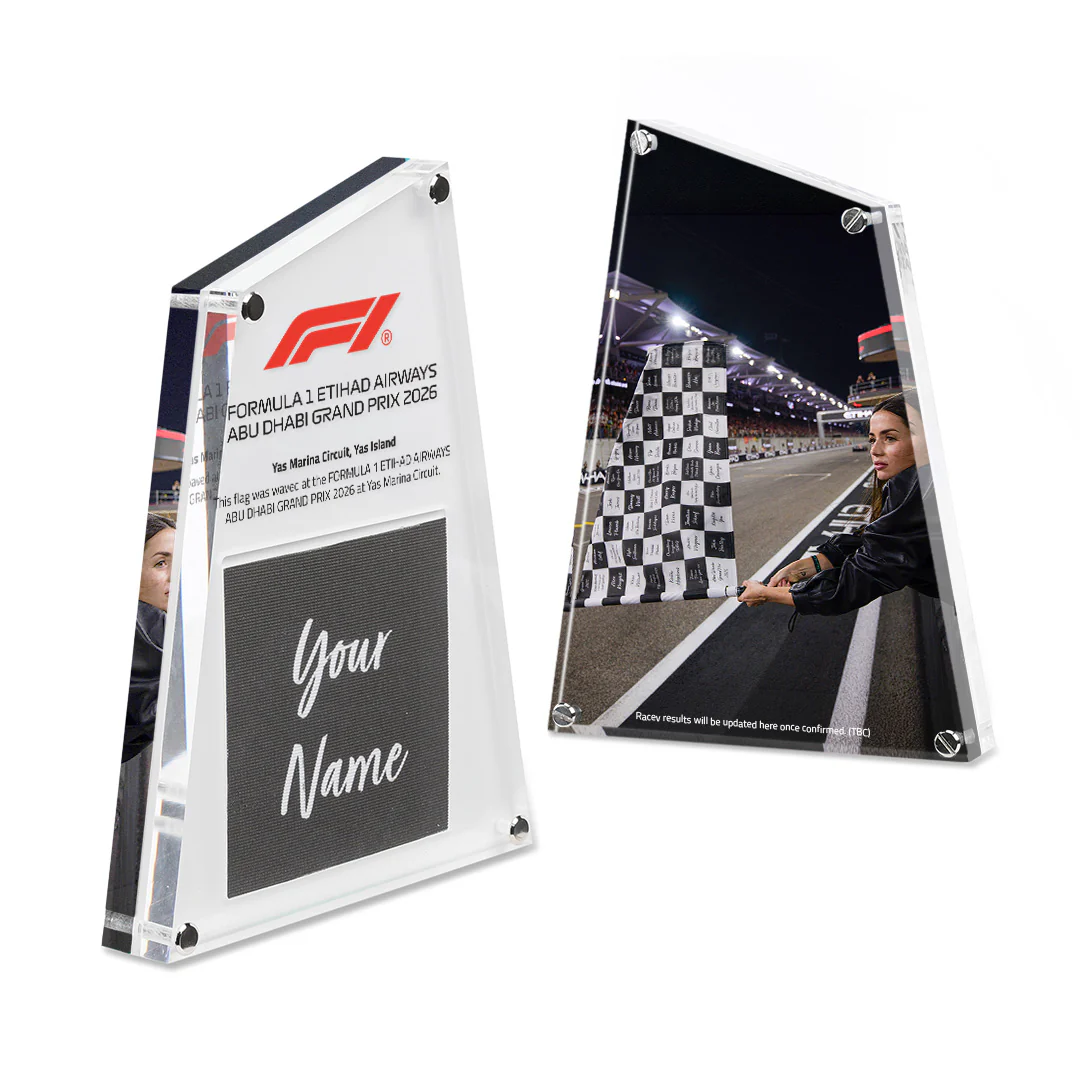 Abu Dhabi GP 2026 - Personalised F1® Flag - Image 3