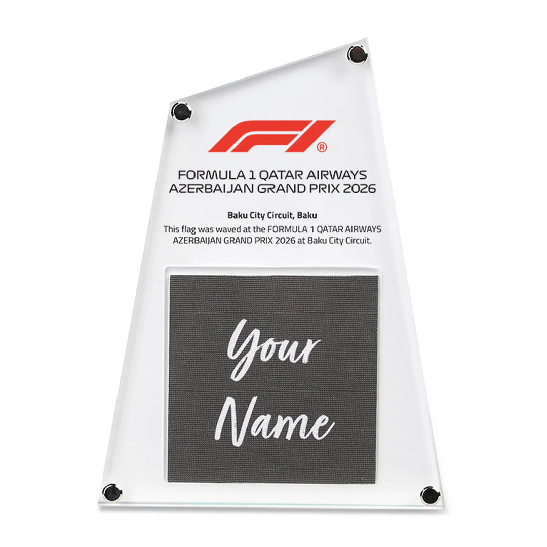 Azerbaijan GP 2026 - Personalised F1® Flag