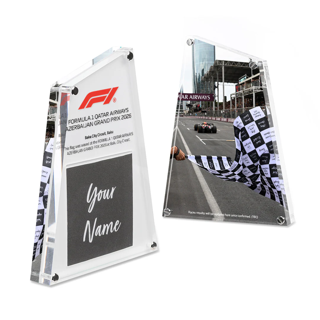 Azerbaijan GP 2026 - Personalised F1® Flag - Image 3