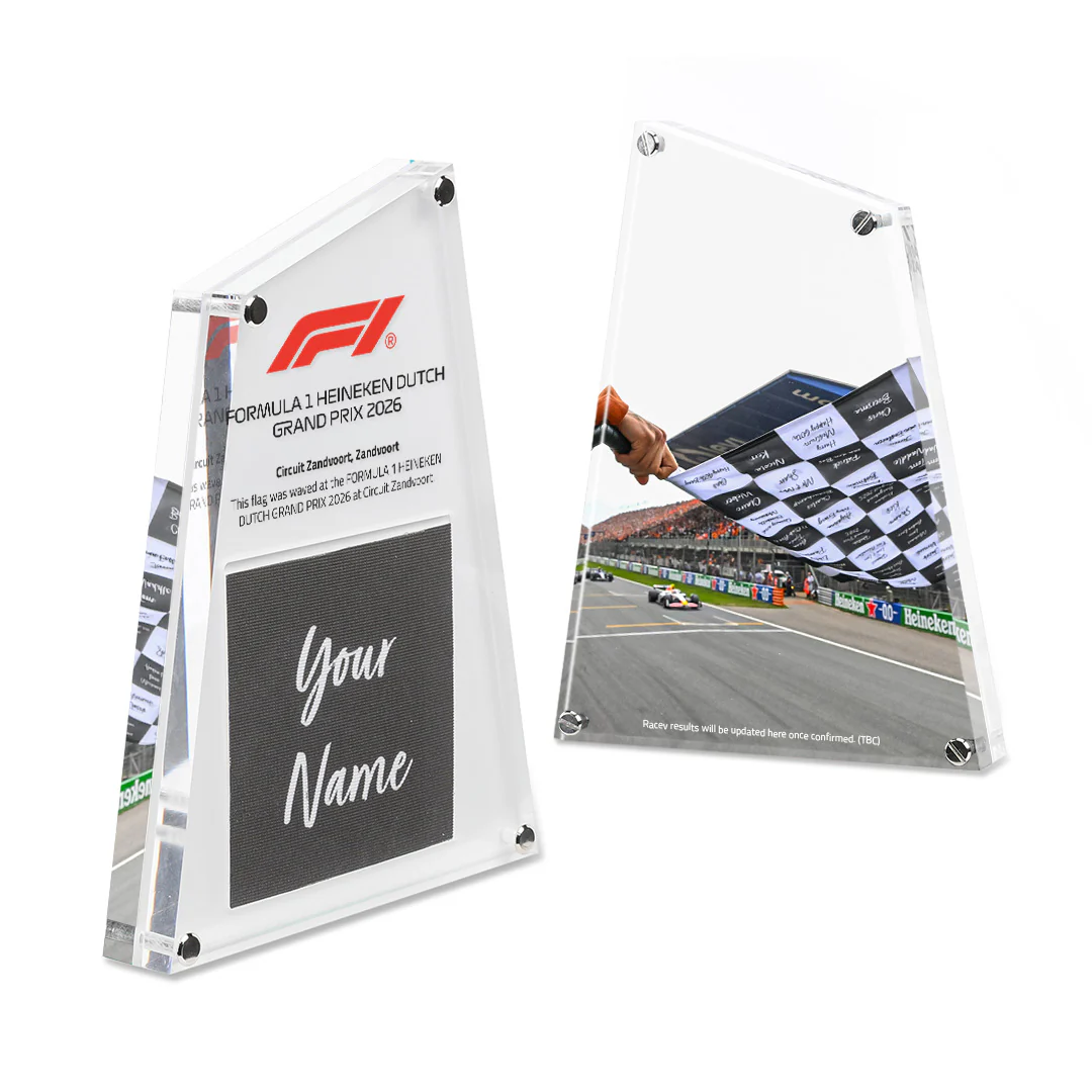 Dutch GP 2026 - Personalised F1® Flag - Image 3