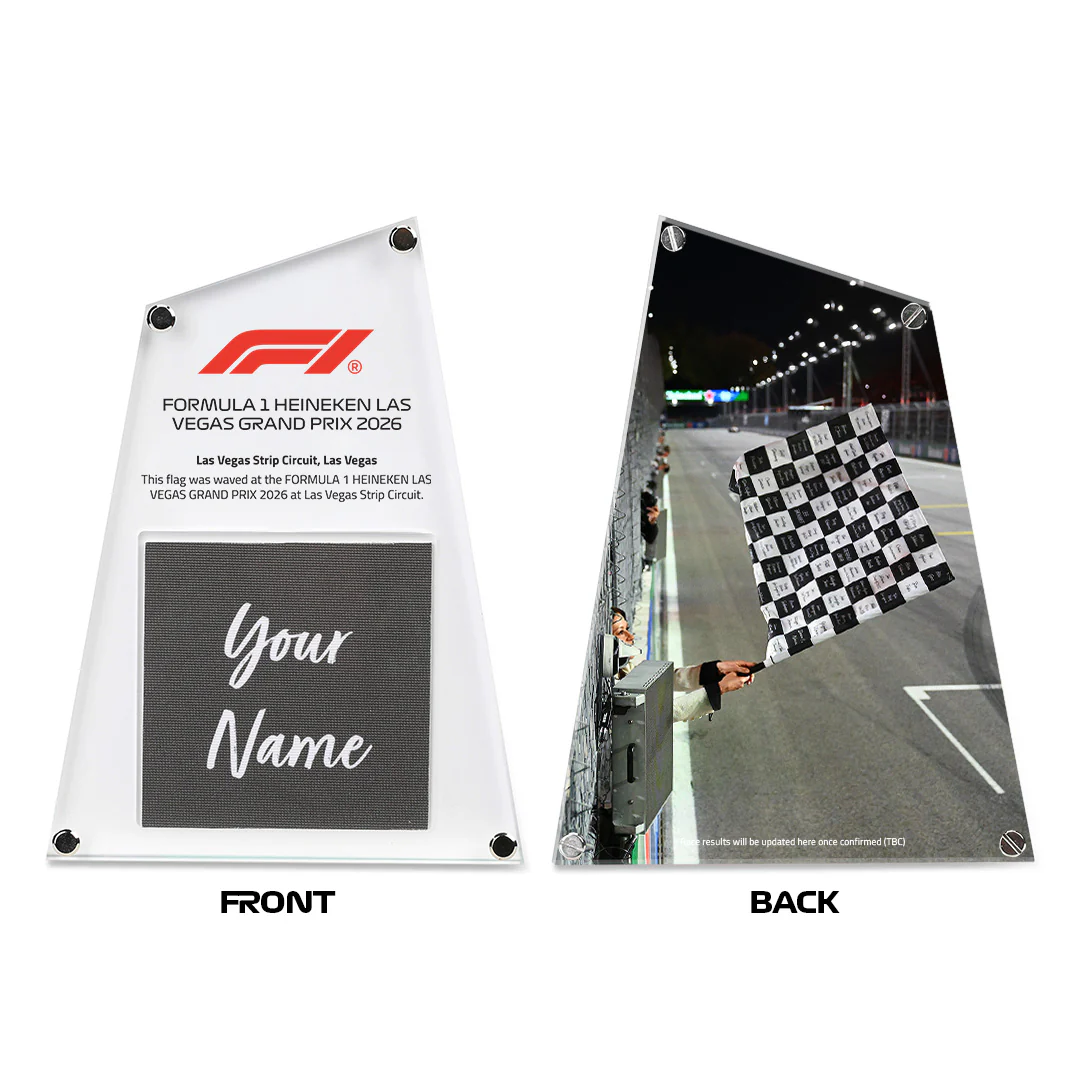 Las Vegas GP 2026 - Personalised F1® Flag - Image 4