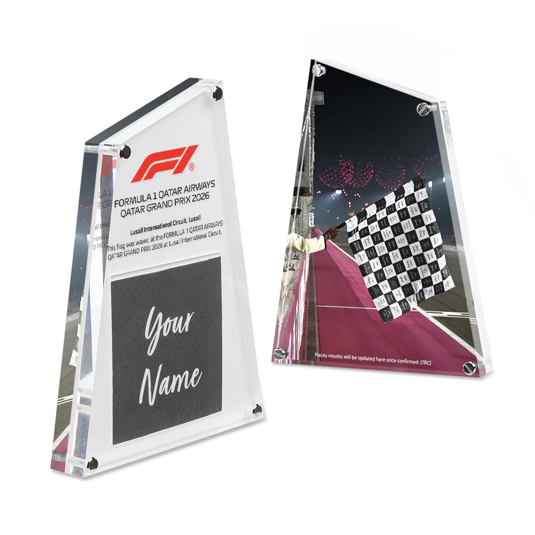 Qatar GP 2026 - Personalised F1® Flag - Image 3
