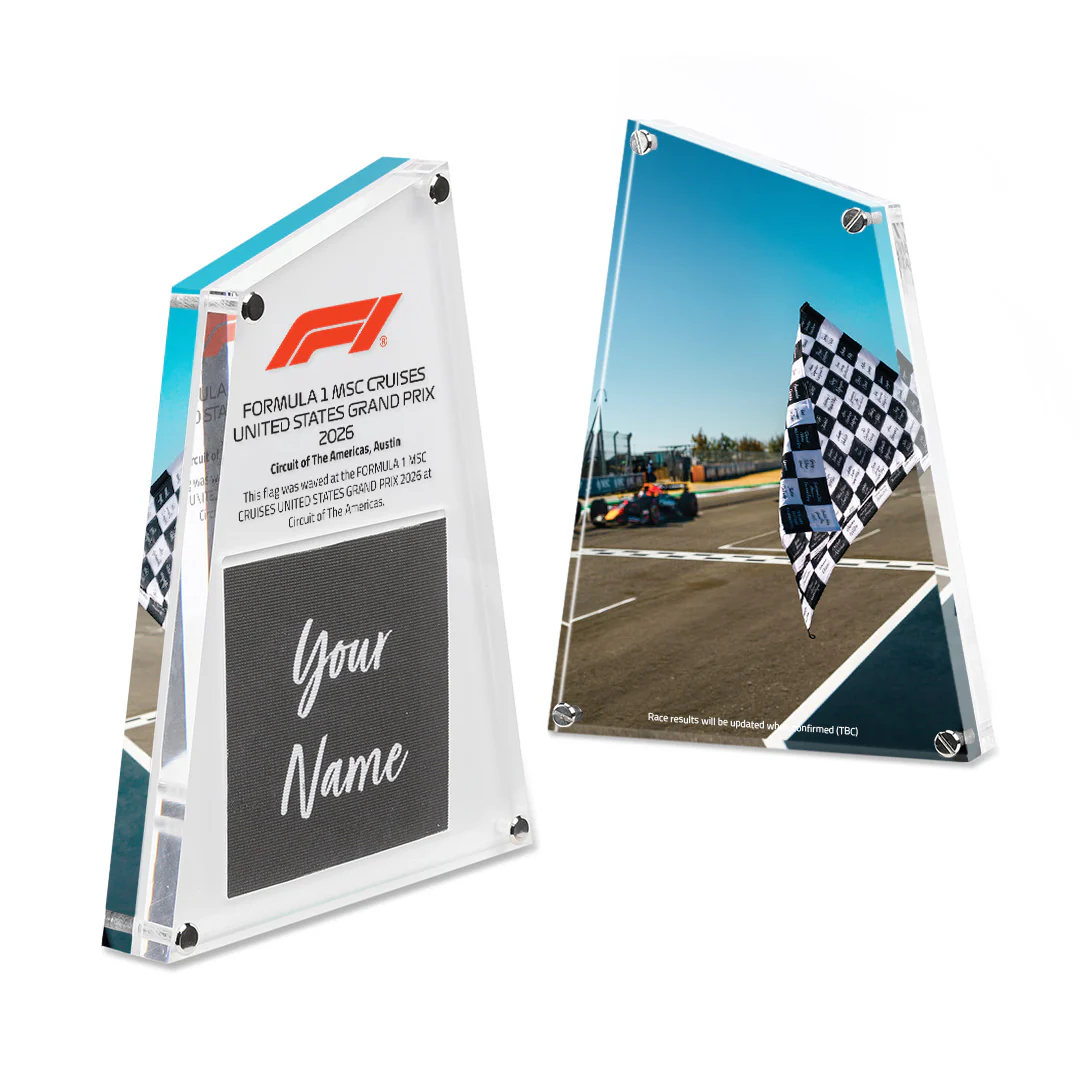 United States GP 2026 - Personalised F1® Flag - Image 3