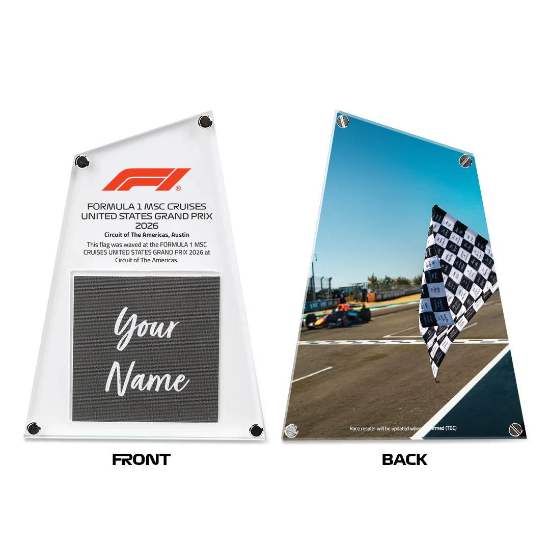 United States GP 2026 - Personalised F1® Flag - Image 4