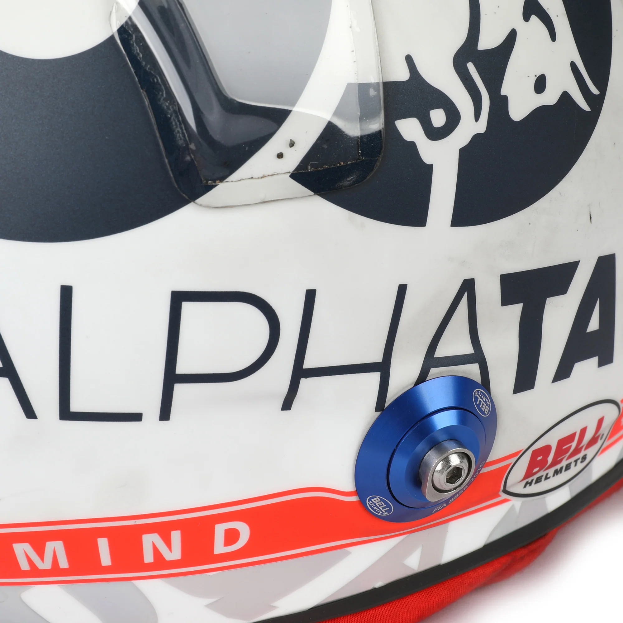 Pierre Gasly 2022 Signed Race Used Helmet – Australian GP - Image 10