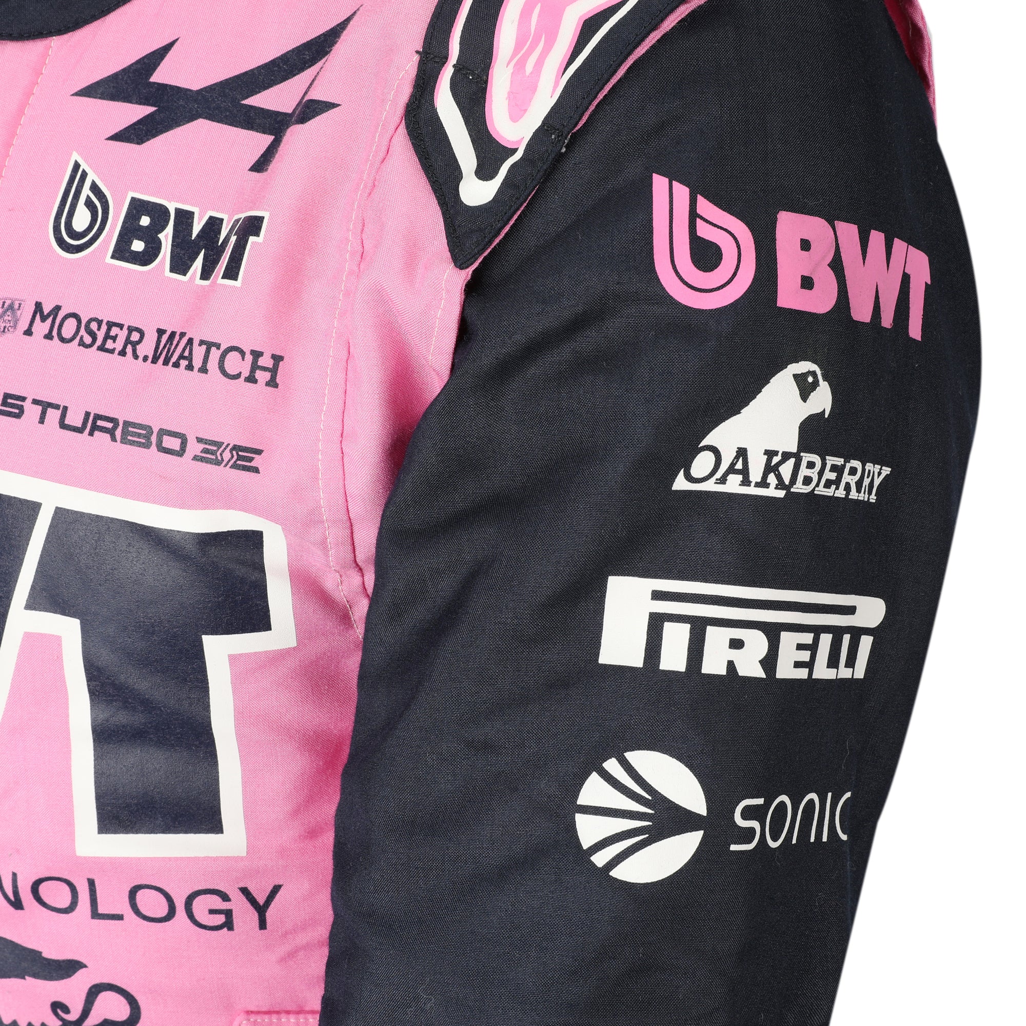 The Silverstone Auction LOT 015 - Pierre Gasly Signed 2026 BWT Alpine Formula One™ Team Race Suit - Pre-Season Testing Worn - Image 4