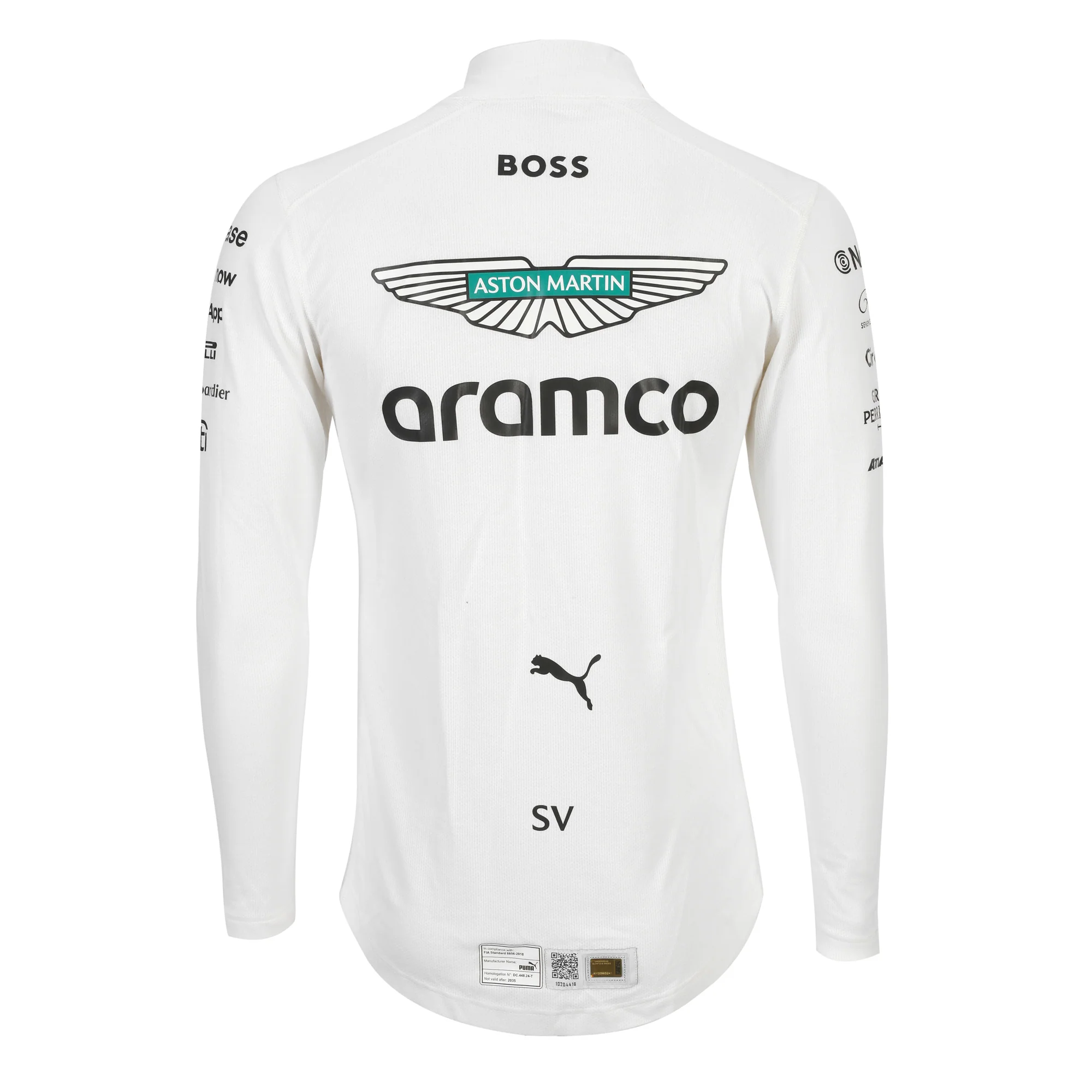 Stoffel Vandoorne 2025 Race Spec Aston Martin Aramco F1 Team Nomex - Brazil GP - Image 2