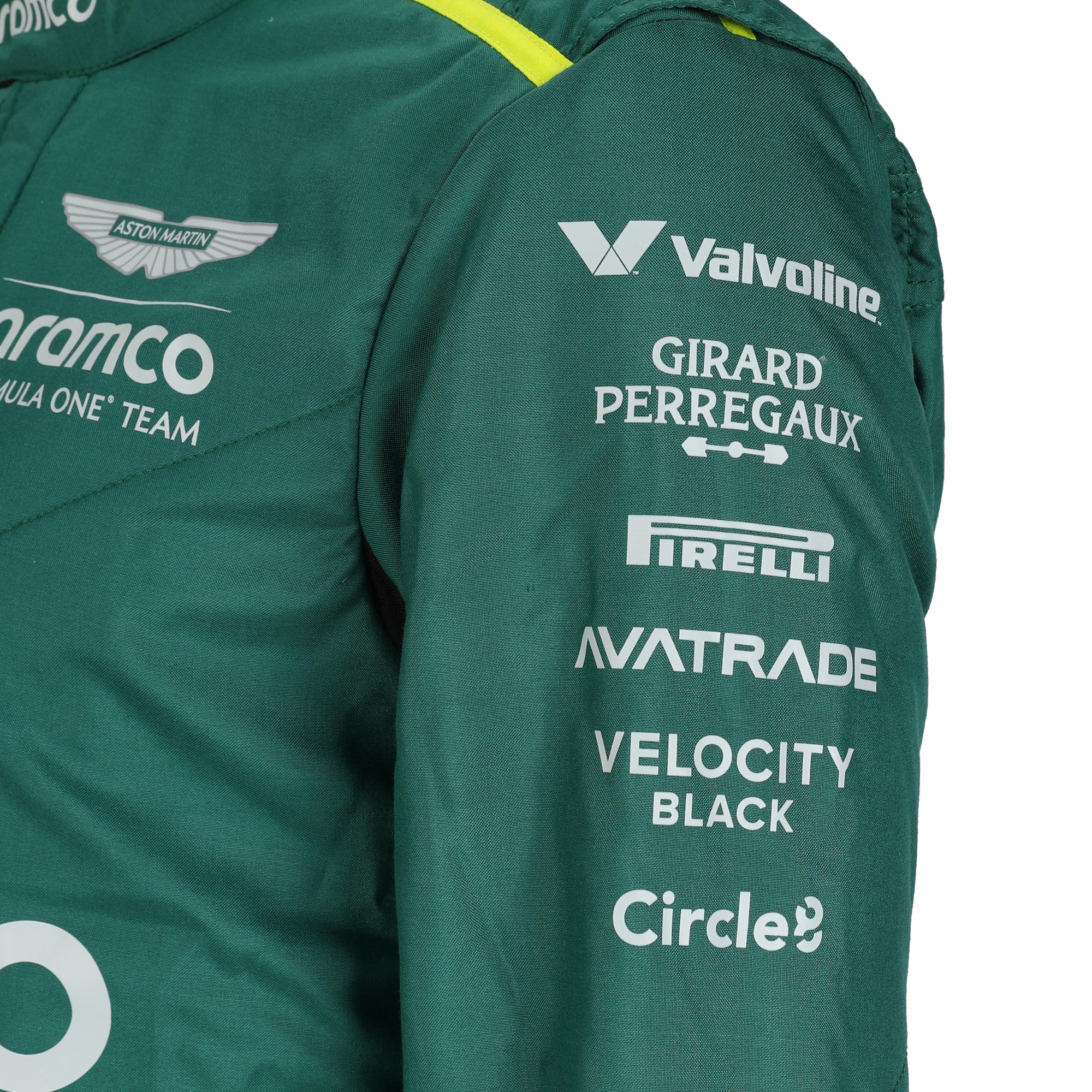 Stoffel Vandoorne 2024 Season used Aston Martin Aramco F1 ® Team Suit - Image 3