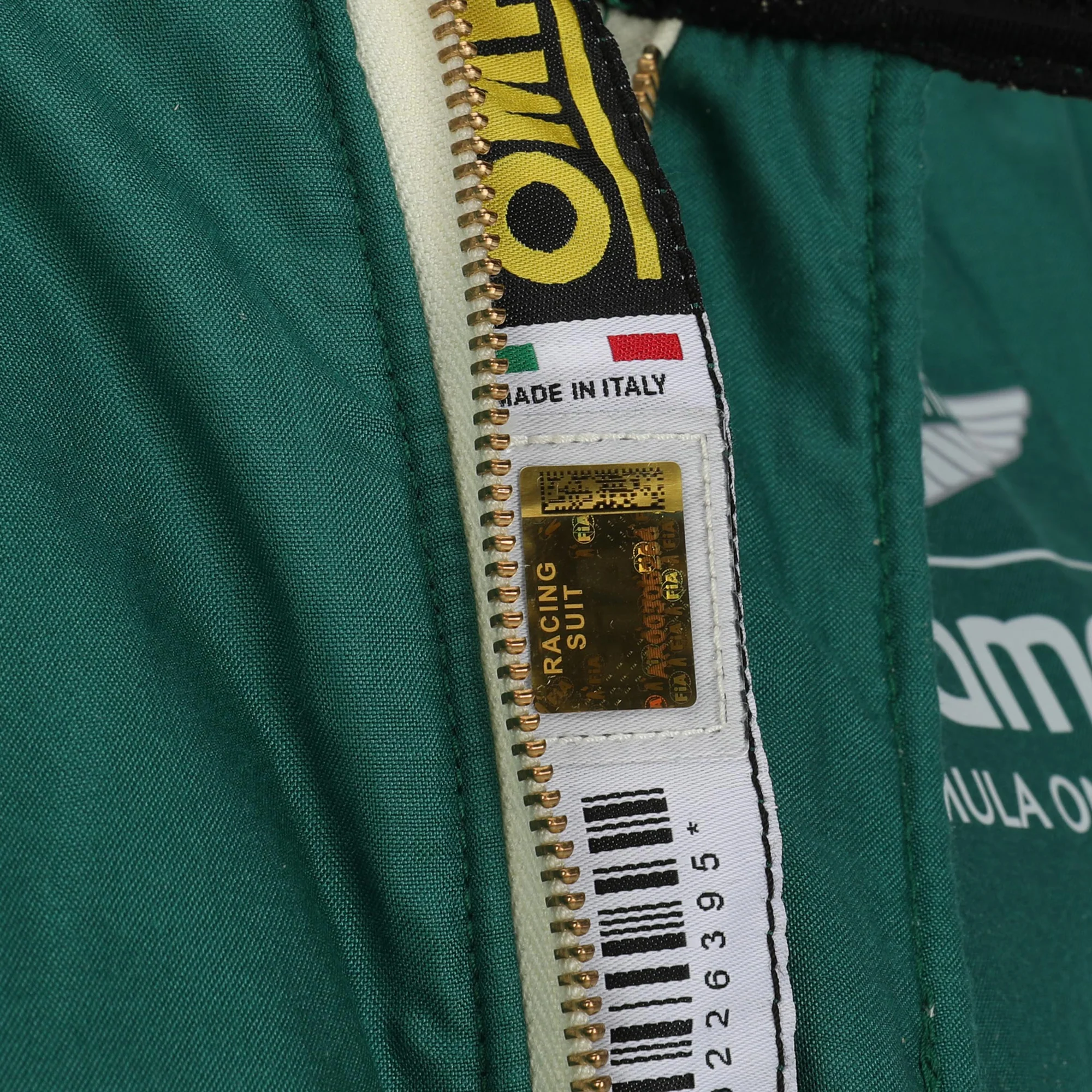 Stoffel Vandoorne 2024 Season used Aston Martin Aramco F1 ® Team Suit - Image 6