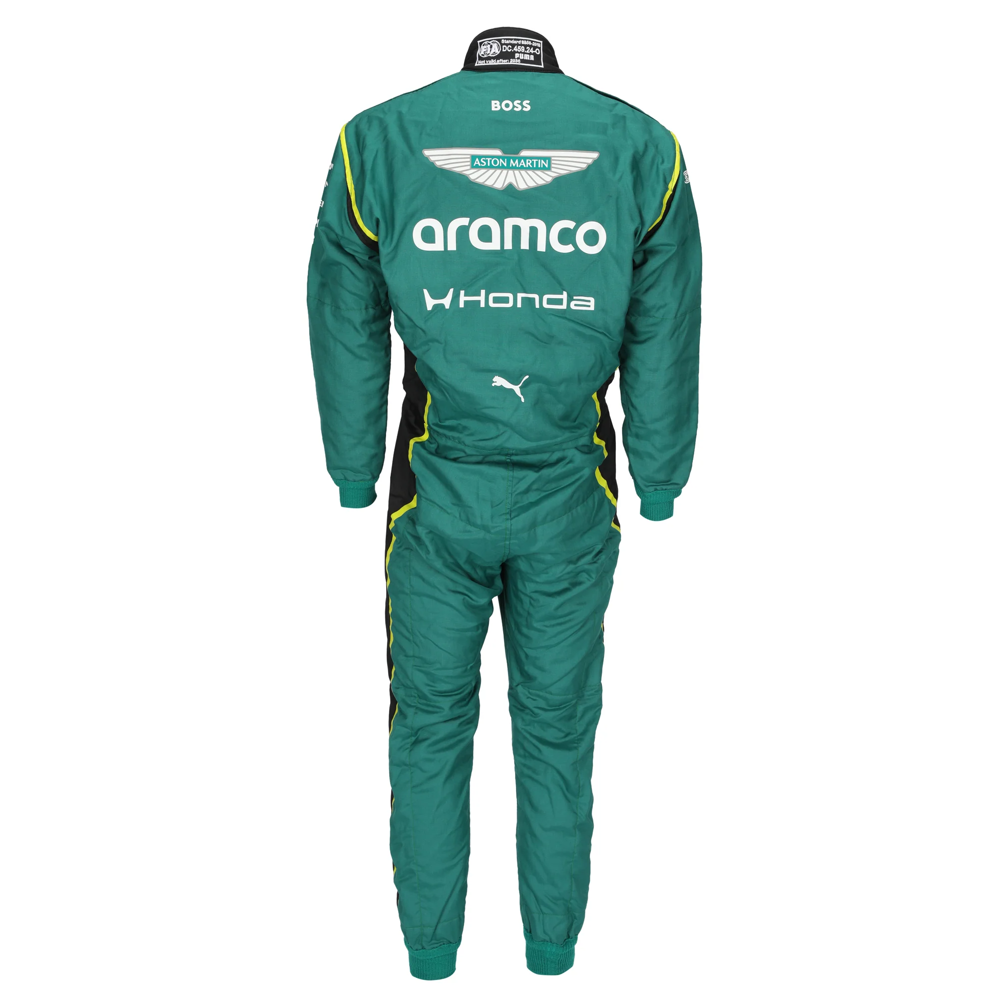The Silverstone Auction LOT 013 - Fernando Alonso 2026 Aston Martin Aramco F1 Team Un-Signed Suit - Green - Image 2