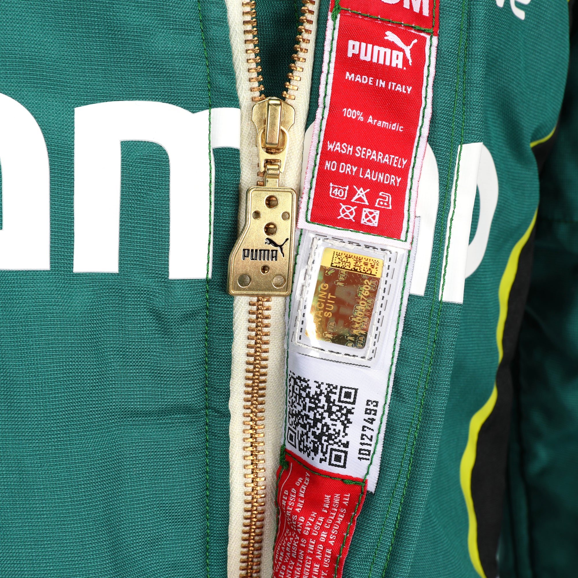 The Silverstone Auction LOT 013 - Fernando Alonso 2026 Aston Martin Aramco F1 Team Un-Signed Suit - Green - Image 9