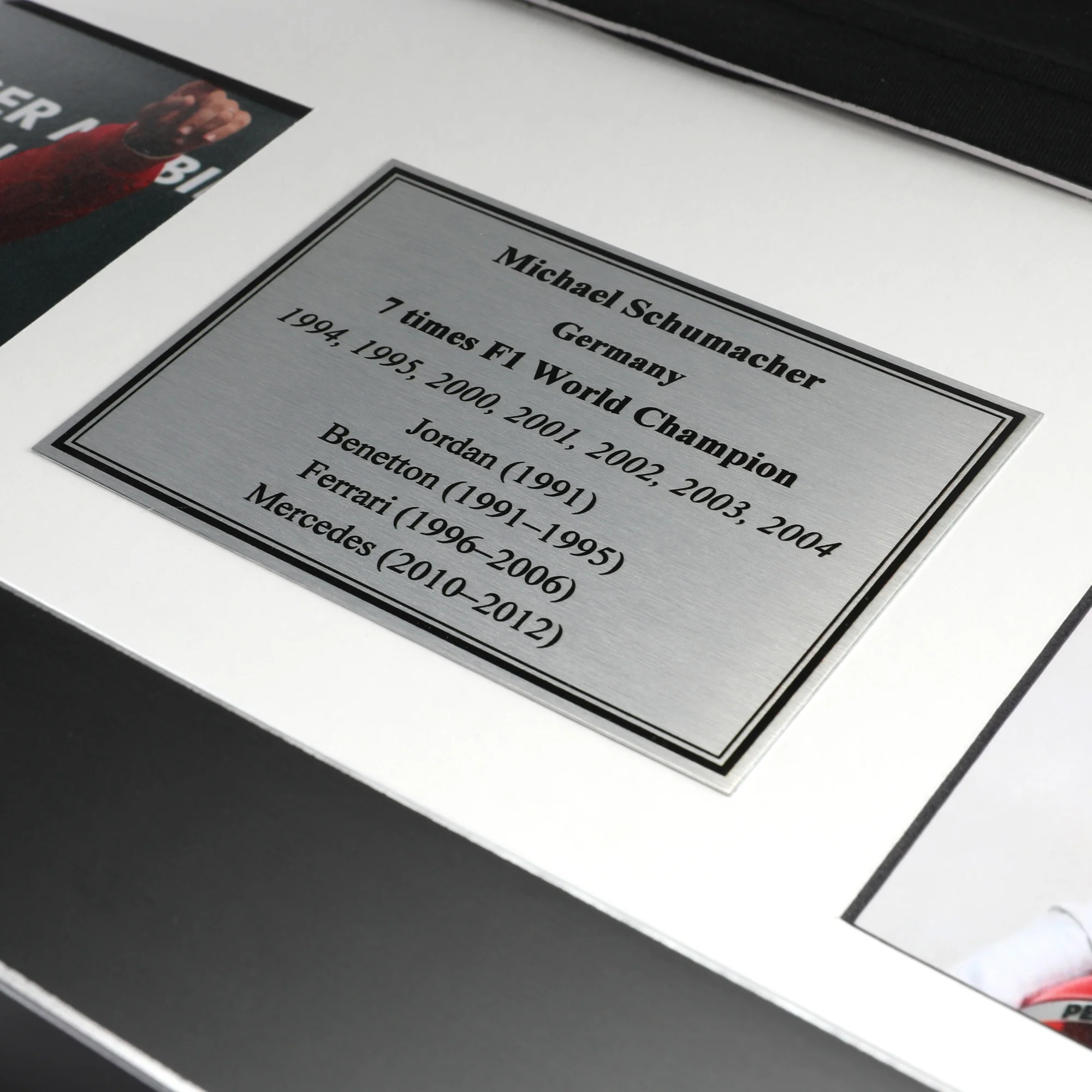 The Silverstone Auction LOT 021 - Michael Schumacher Signed Mercedes Team Shirt - Image 3
