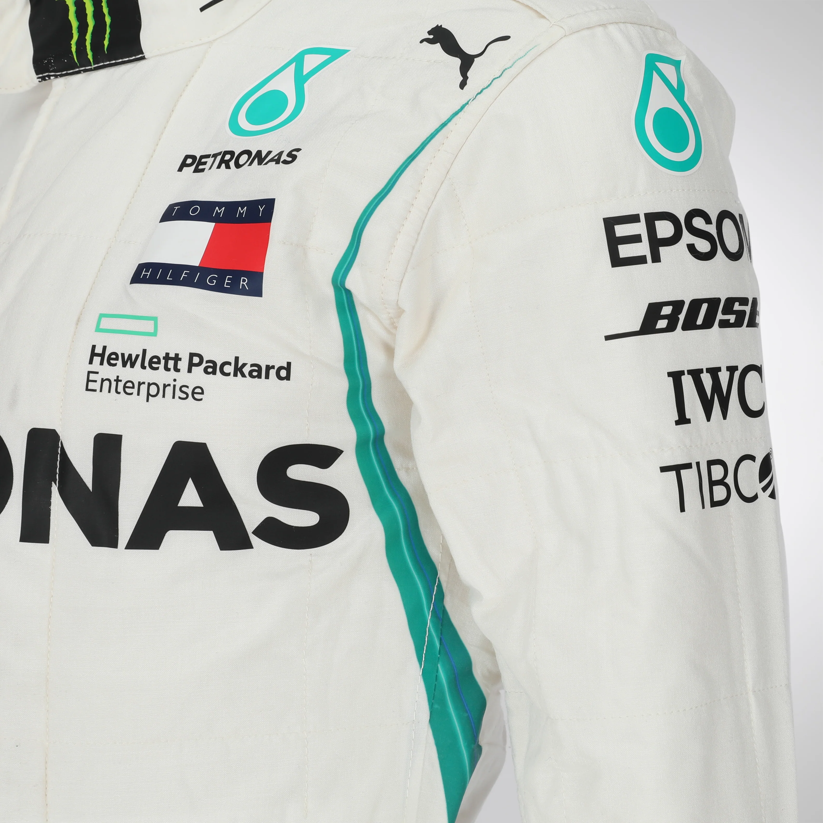 Valtteri Bottas Mercedes AMG Petronas 2018 Season Used Race Suit - Image 3