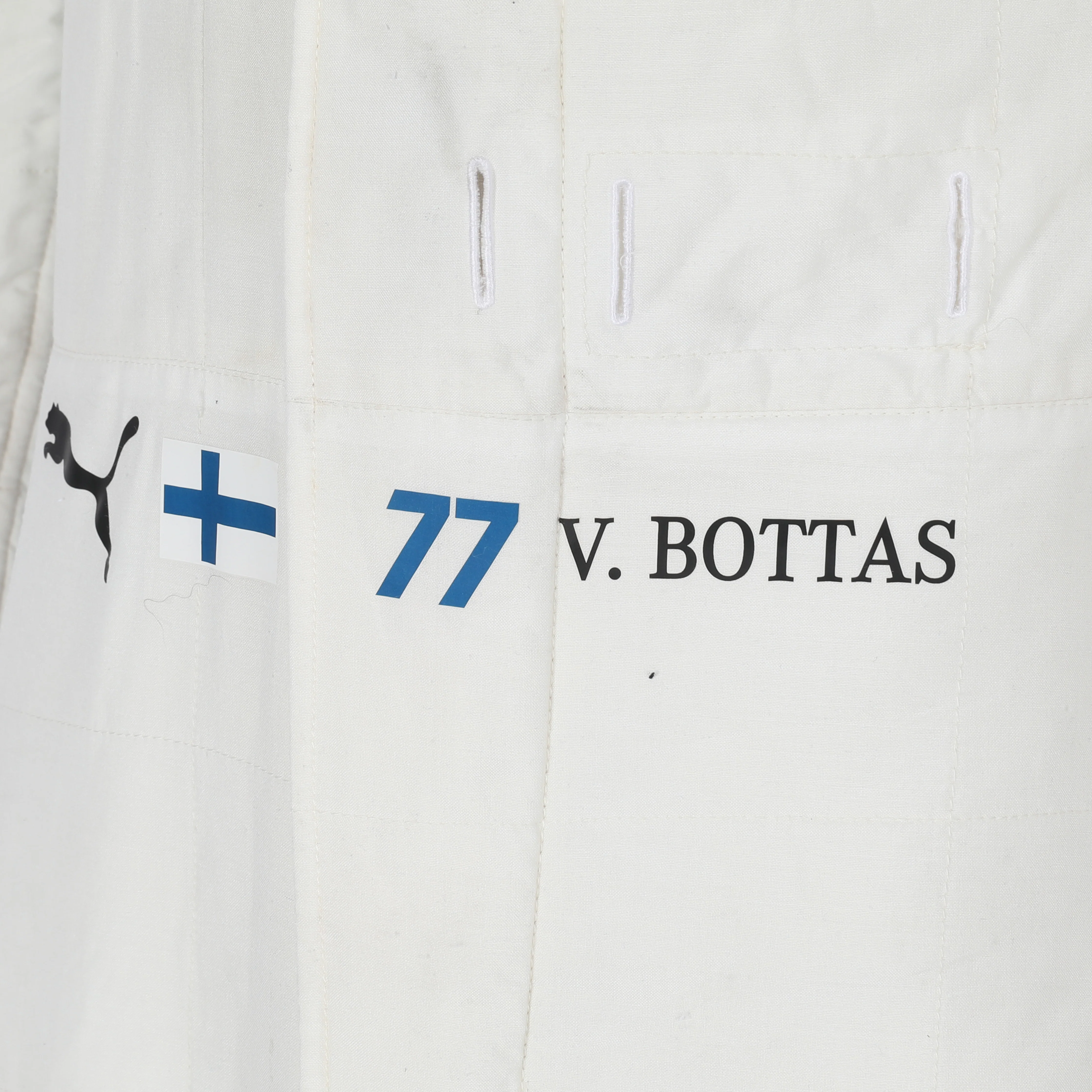 Valtteri Bottas Mercedes AMG Petronas 2018 Season Used Race Suit - Image 6