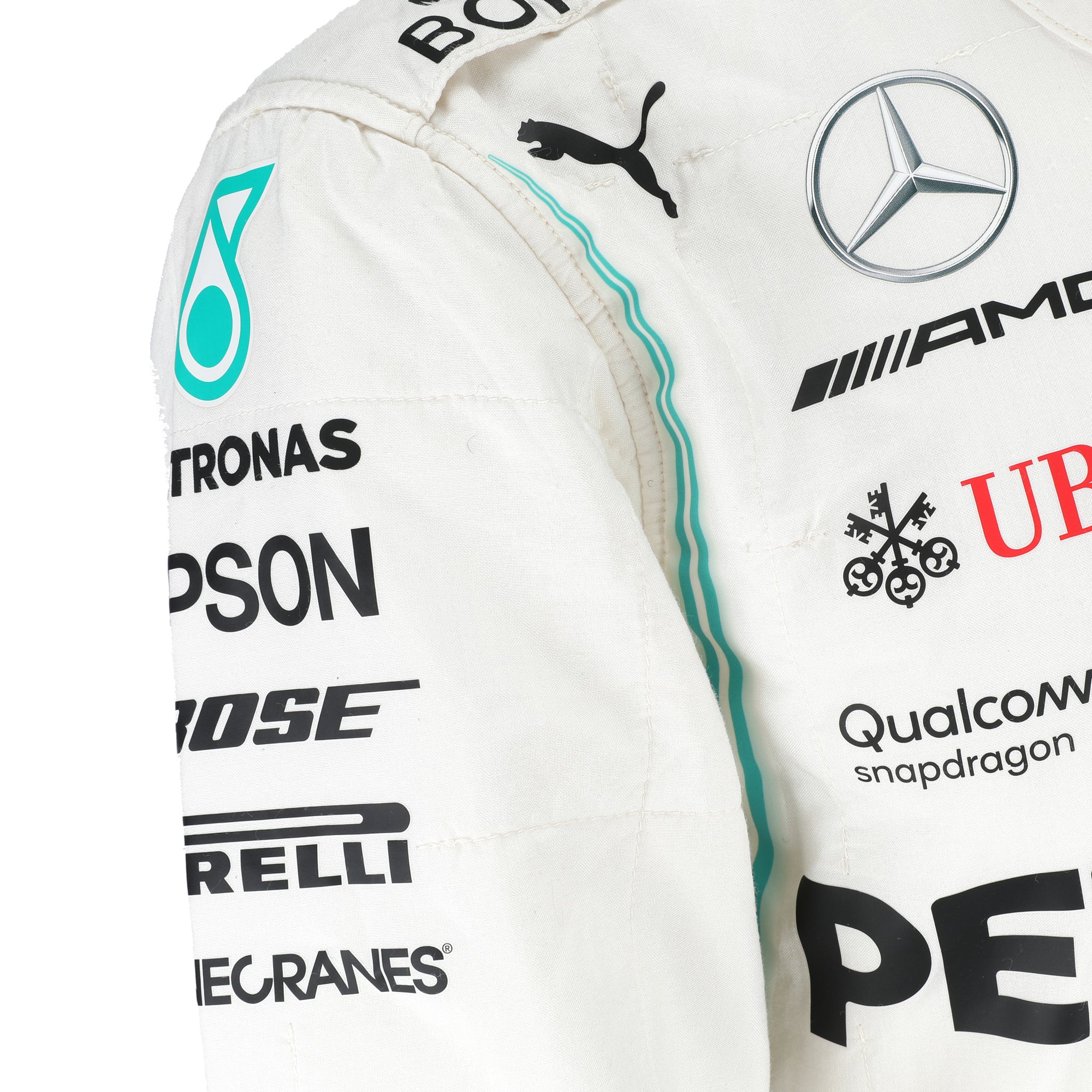 Valtteri Bottas Mercedes AMG Petronas 2019 Race Suit - Azerbaijan GP - Image 6